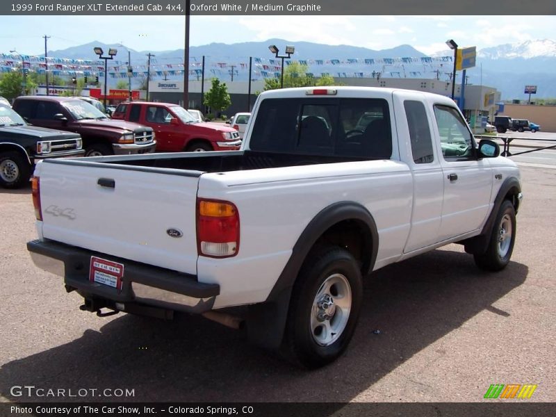 Oxford White / Medium Graphite 1999 Ford Ranger XLT Extended Cab 4x4