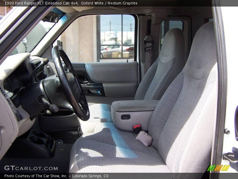 Oxford White / Medium Graphite 1999 Ford Ranger XLT Extended Cab 4x4