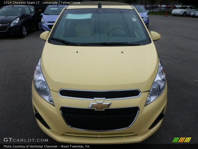 Lemonade / Yellow/Yellow 2014 Chevrolet Spark LT