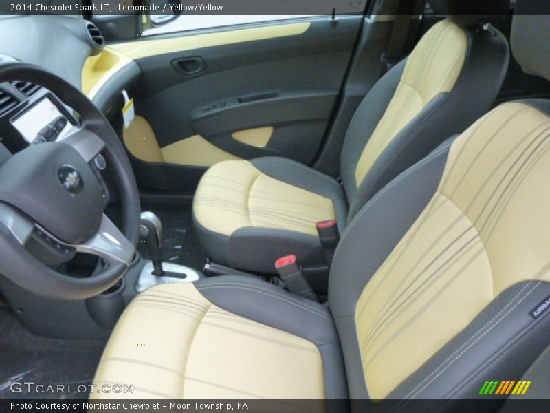 Lemonade / Yellow/Yellow 2014 Chevrolet Spark LT