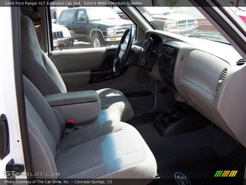 Oxford White / Medium Graphite 1999 Ford Ranger XLT Extended Cab 4x4