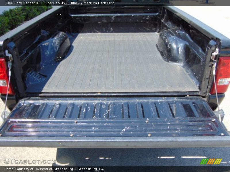 Black / Medium Dark Flint 2008 Ford Ranger XLT SuperCab 4x4
