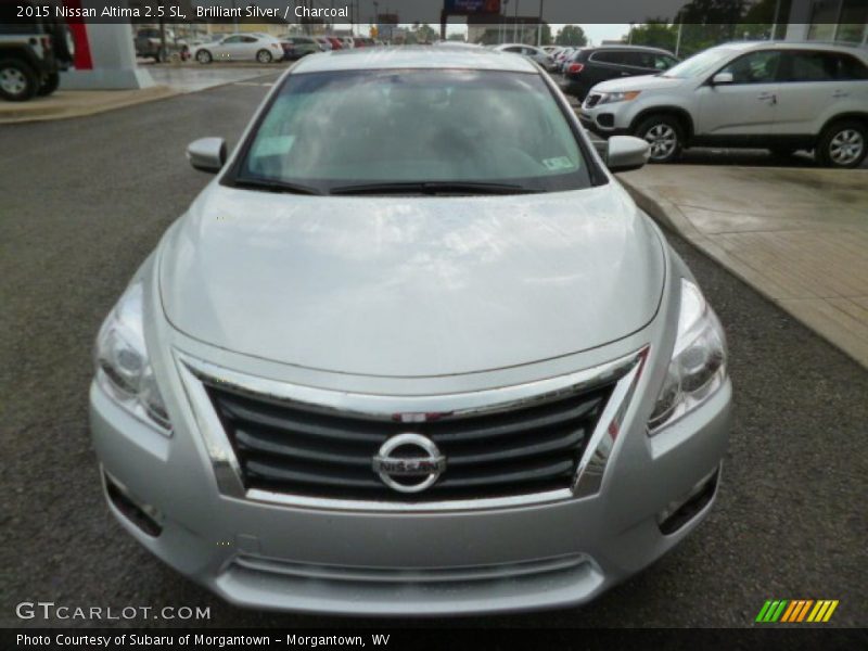 Brilliant Silver / Charcoal 2015 Nissan Altima 2.5 SL