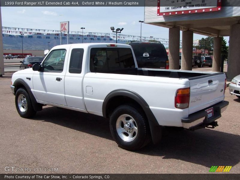 Oxford White / Medium Graphite 1999 Ford Ranger XLT Extended Cab 4x4