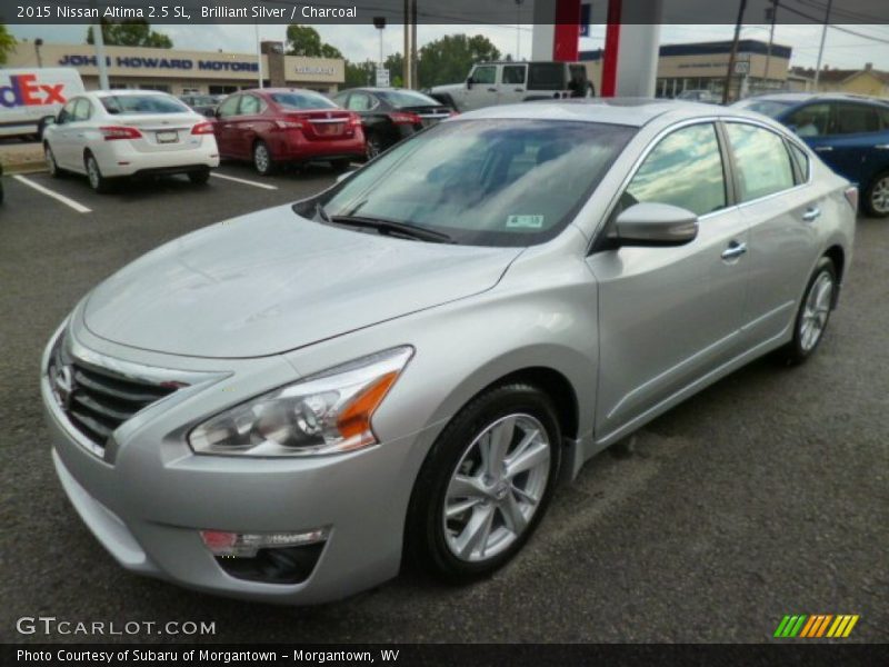 Brilliant Silver / Charcoal 2015 Nissan Altima 2.5 SL