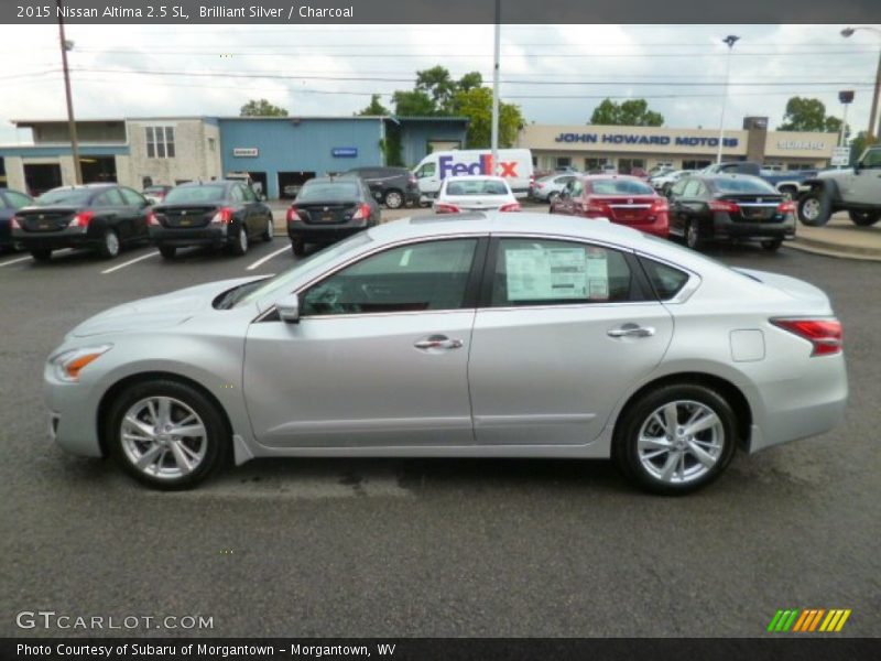 Brilliant Silver / Charcoal 2015 Nissan Altima 2.5 SL