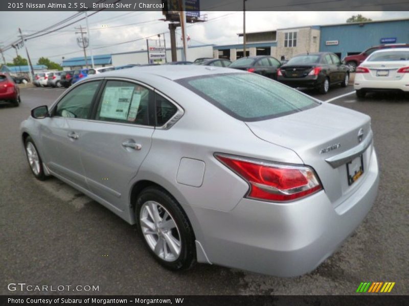 Brilliant Silver / Charcoal 2015 Nissan Altima 2.5 SL
