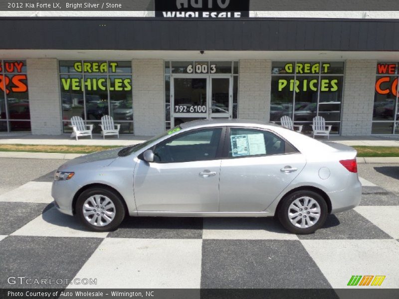 Bright Silver / Stone 2012 Kia Forte LX