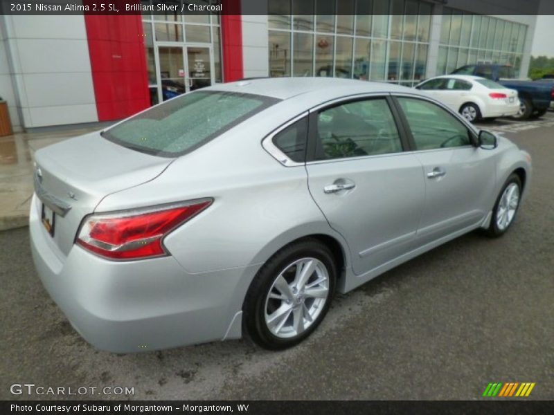 Brilliant Silver / Charcoal 2015 Nissan Altima 2.5 SL