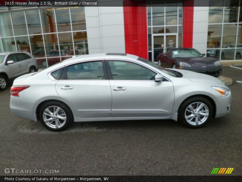 Brilliant Silver / Charcoal 2015 Nissan Altima 2.5 SL