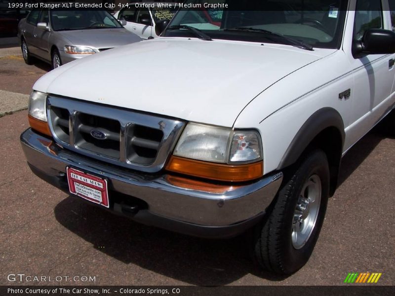 Oxford White / Medium Graphite 1999 Ford Ranger XLT Extended Cab 4x4