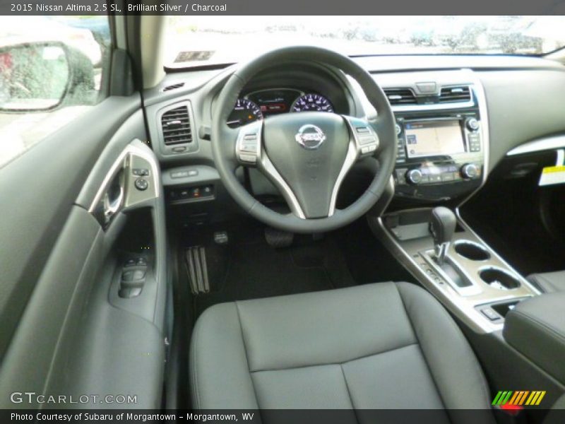 Brilliant Silver / Charcoal 2015 Nissan Altima 2.5 SL