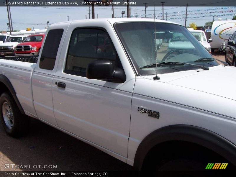 Oxford White / Medium Graphite 1999 Ford Ranger XLT Extended Cab 4x4