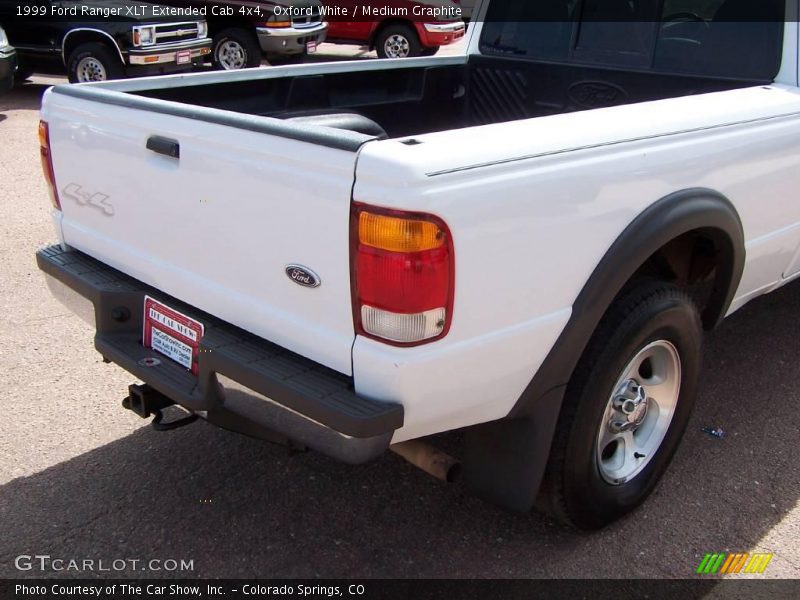 Oxford White / Medium Graphite 1999 Ford Ranger XLT Extended Cab 4x4