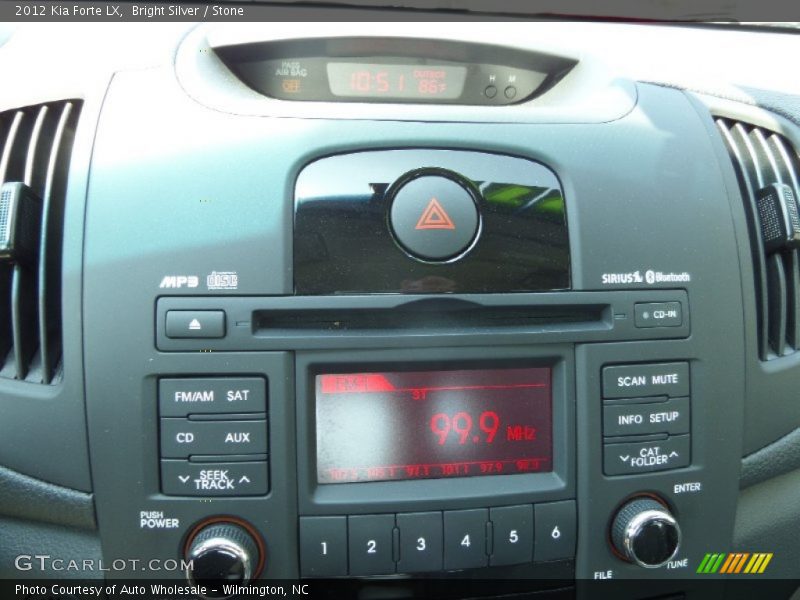 Bright Silver / Stone 2012 Kia Forte LX