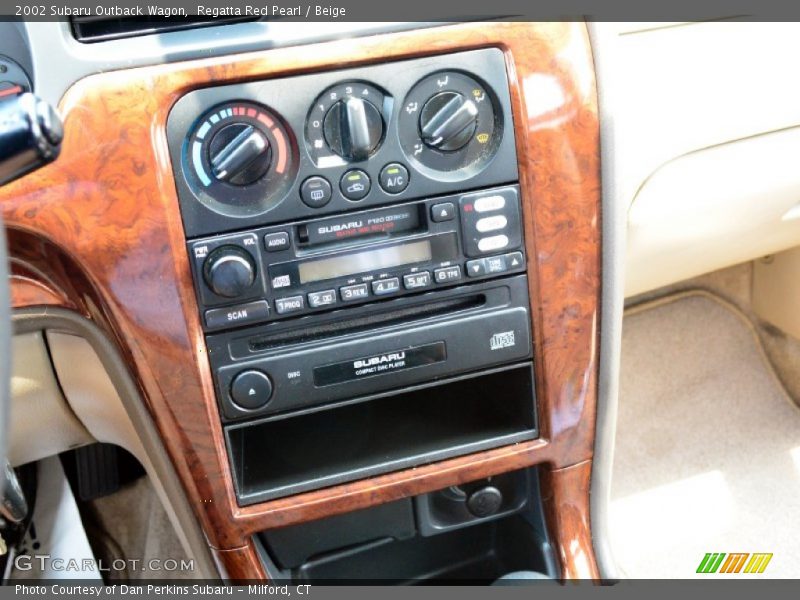 Regatta Red Pearl / Beige 2002 Subaru Outback Wagon