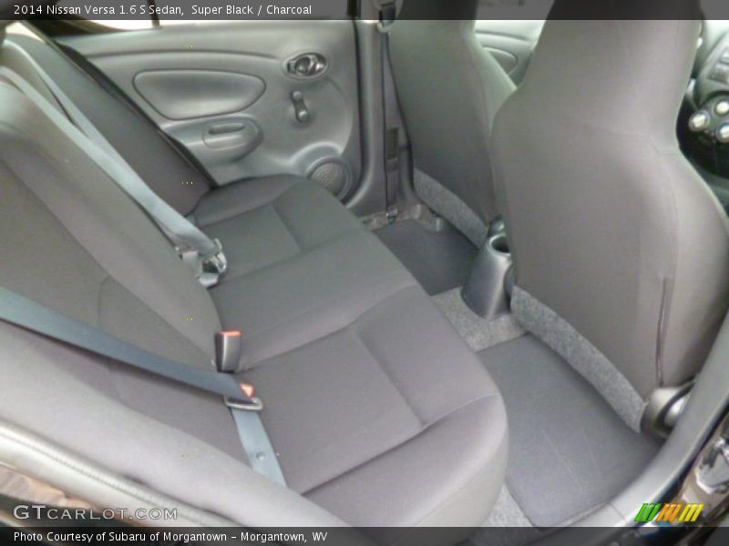 Super Black / Charcoal 2014 Nissan Versa 1.6 S Sedan
