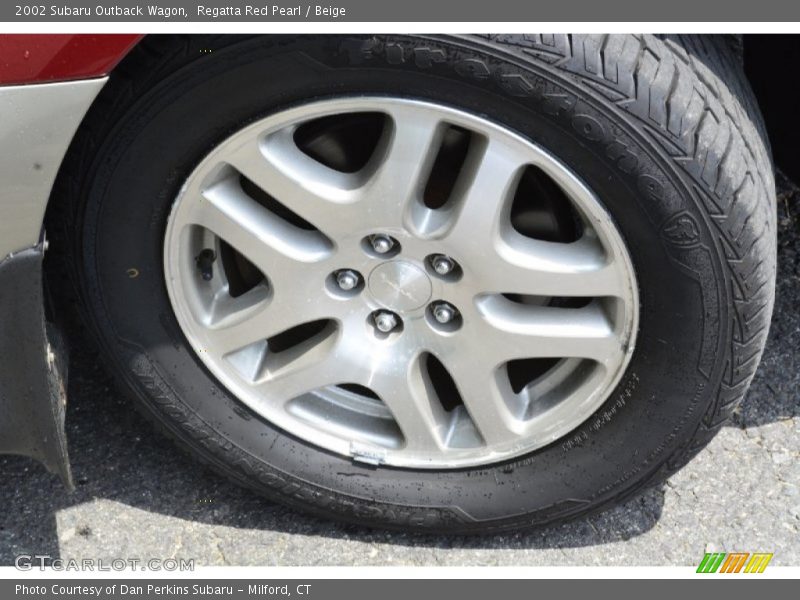 Regatta Red Pearl / Beige 2002 Subaru Outback Wagon