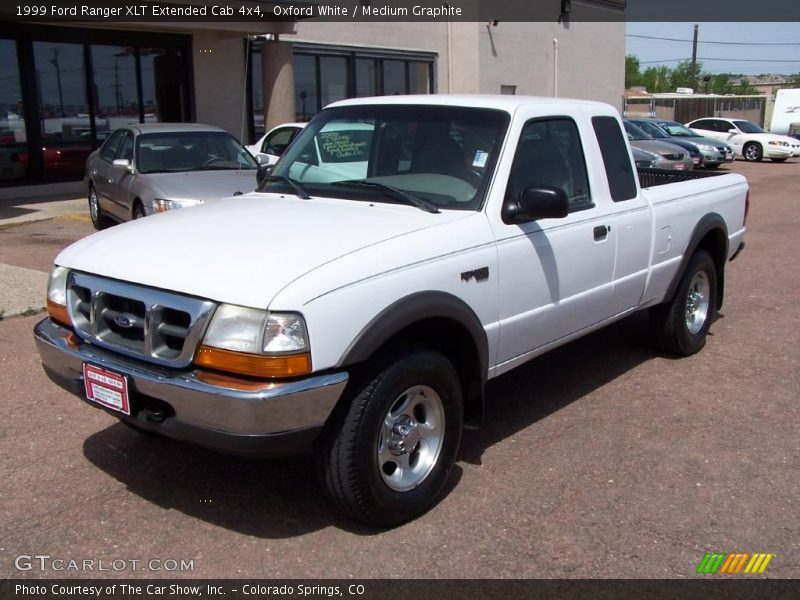 Oxford White / Medium Graphite 1999 Ford Ranger XLT Extended Cab 4x4