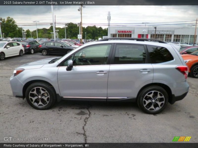 Ice Silver Metallic / Black 2015 Subaru Forester 2.0XT Touring