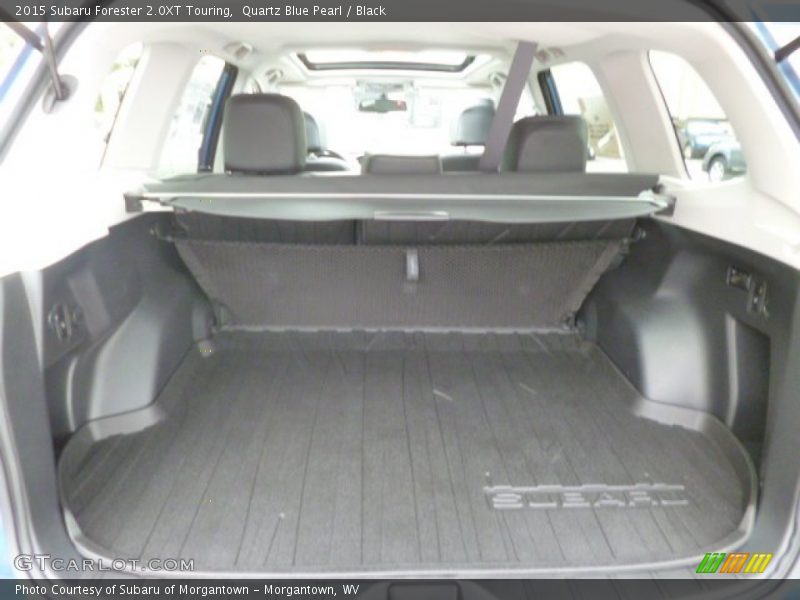 Quartz Blue Pearl / Black 2015 Subaru Forester 2.0XT Touring