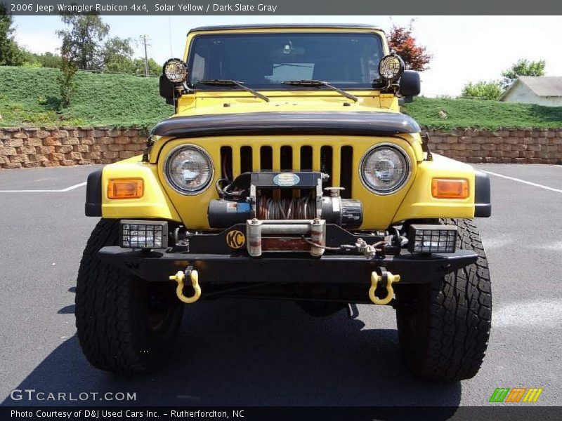 Solar Yellow / Dark Slate Gray 2006 Jeep Wrangler Rubicon 4x4