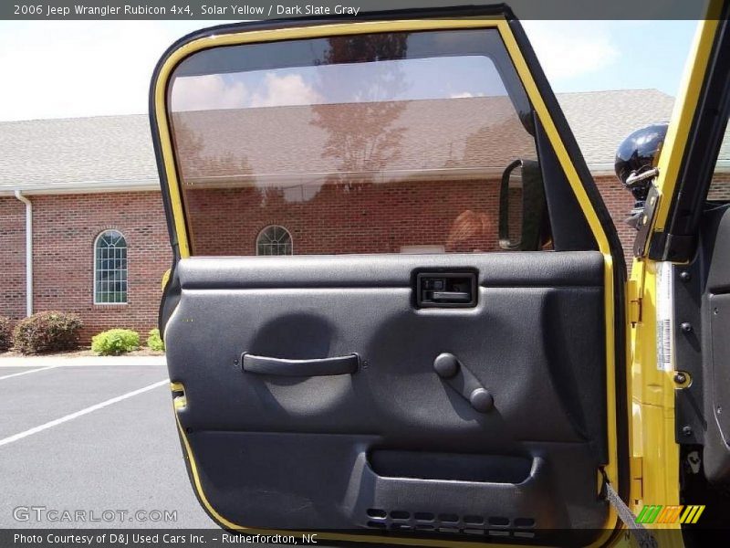 Solar Yellow / Dark Slate Gray 2006 Jeep Wrangler Rubicon 4x4
