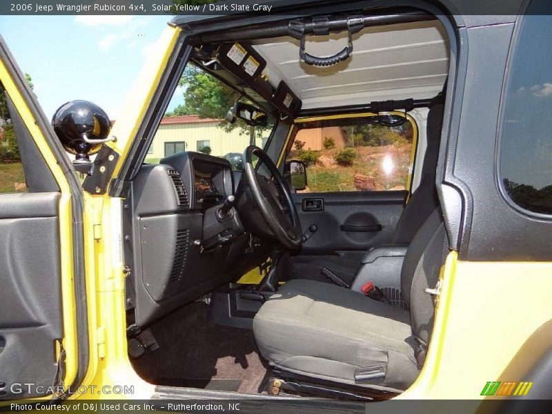 Solar Yellow / Dark Slate Gray 2006 Jeep Wrangler Rubicon 4x4