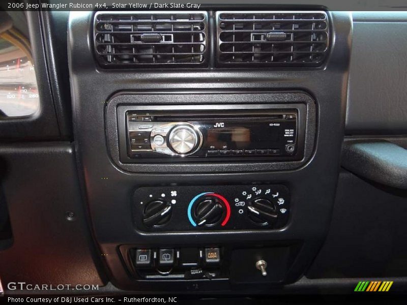 Solar Yellow / Dark Slate Gray 2006 Jeep Wrangler Rubicon 4x4