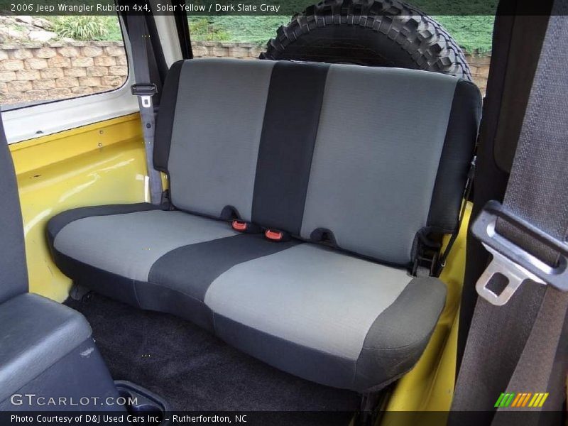 Solar Yellow / Dark Slate Gray 2006 Jeep Wrangler Rubicon 4x4
