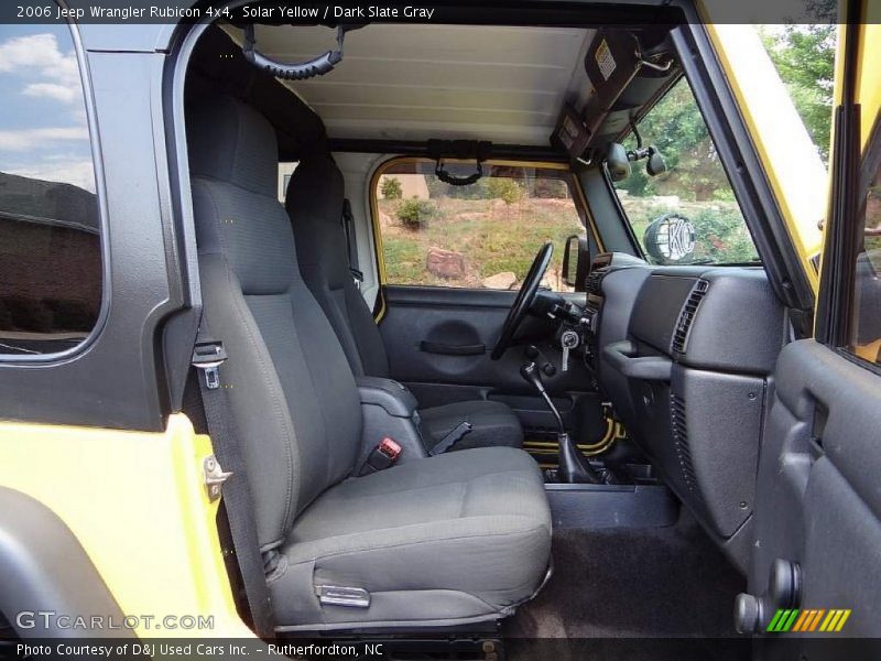 Solar Yellow / Dark Slate Gray 2006 Jeep Wrangler Rubicon 4x4