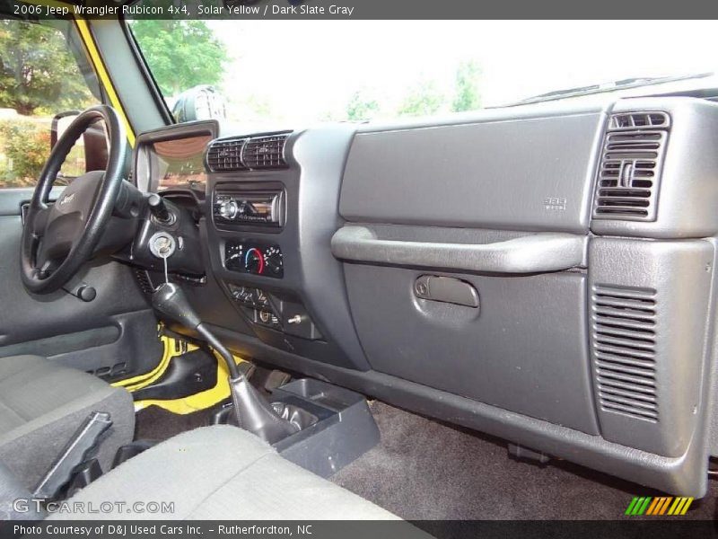 Solar Yellow / Dark Slate Gray 2006 Jeep Wrangler Rubicon 4x4
