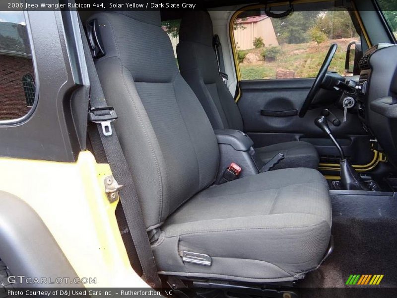 Solar Yellow / Dark Slate Gray 2006 Jeep Wrangler Rubicon 4x4
