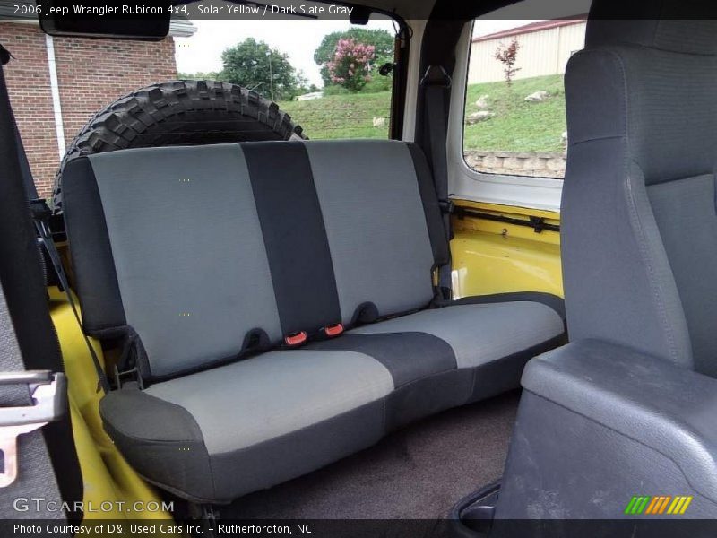 Solar Yellow / Dark Slate Gray 2006 Jeep Wrangler Rubicon 4x4