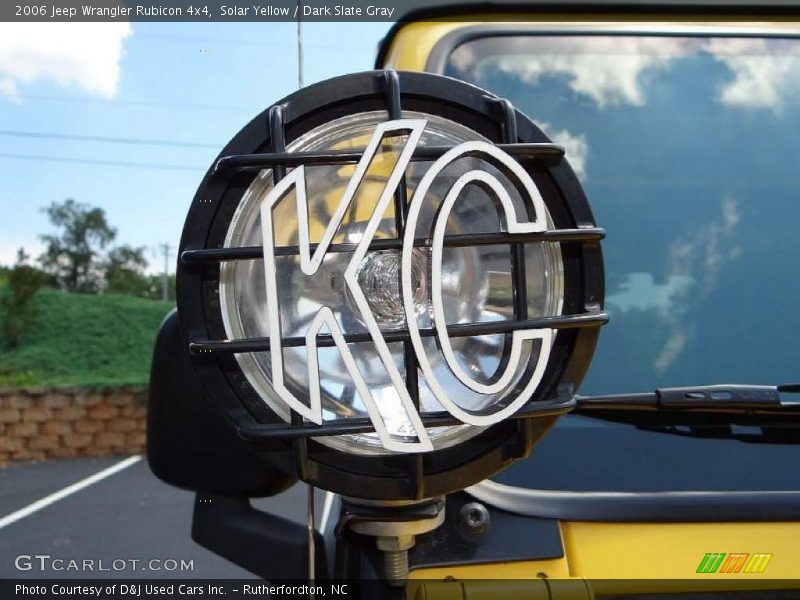 Solar Yellow / Dark Slate Gray 2006 Jeep Wrangler Rubicon 4x4