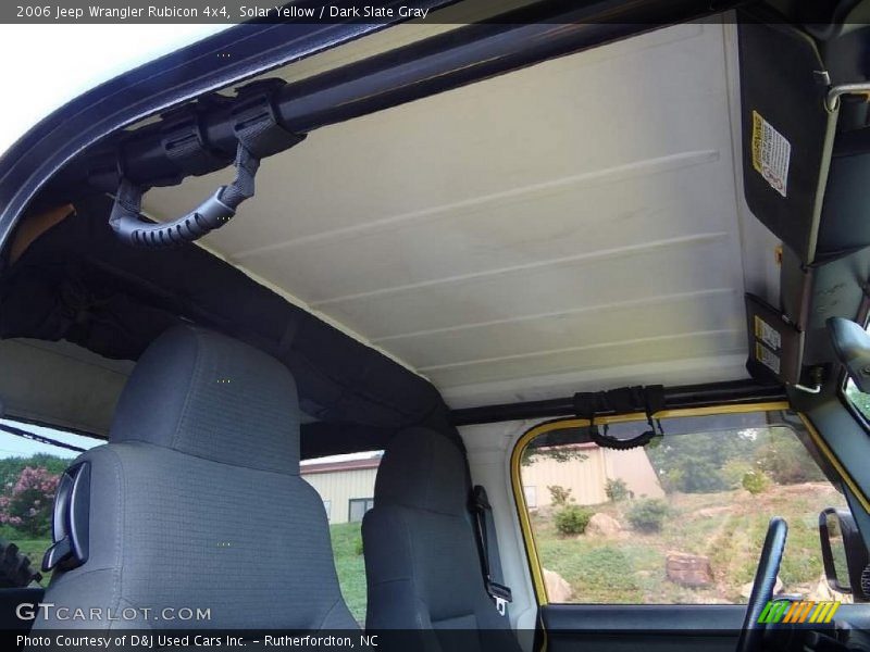 Solar Yellow / Dark Slate Gray 2006 Jeep Wrangler Rubicon 4x4