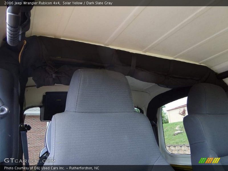 Solar Yellow / Dark Slate Gray 2006 Jeep Wrangler Rubicon 4x4