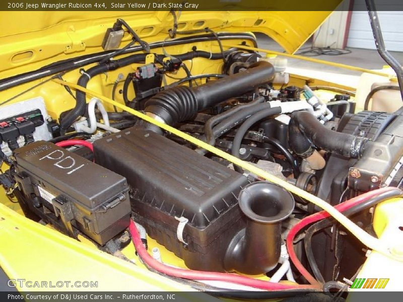 Solar Yellow / Dark Slate Gray 2006 Jeep Wrangler Rubicon 4x4