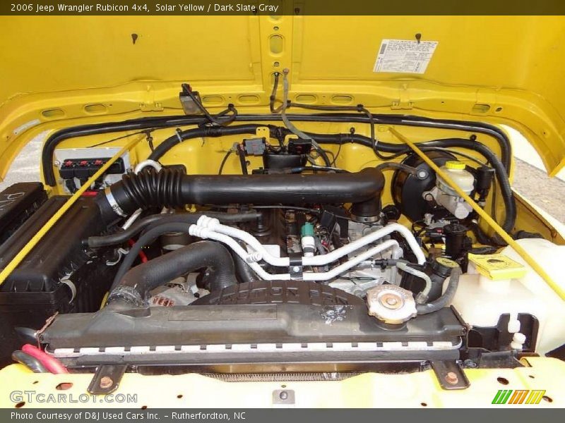 Solar Yellow / Dark Slate Gray 2006 Jeep Wrangler Rubicon 4x4