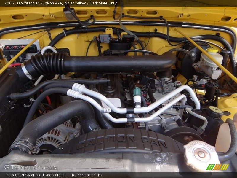 Solar Yellow / Dark Slate Gray 2006 Jeep Wrangler Rubicon 4x4