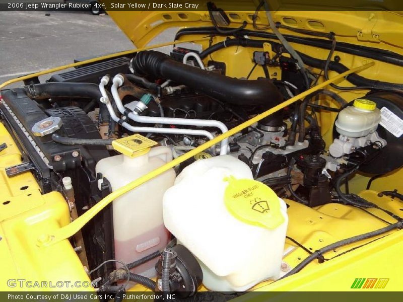 Solar Yellow / Dark Slate Gray 2006 Jeep Wrangler Rubicon 4x4
