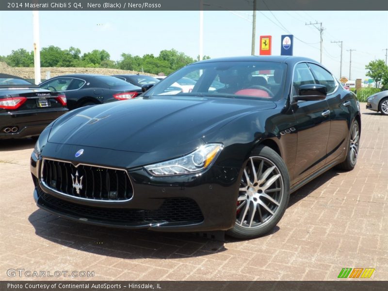 Nero (Black) / Nero/Rosso 2014 Maserati Ghibli S Q4