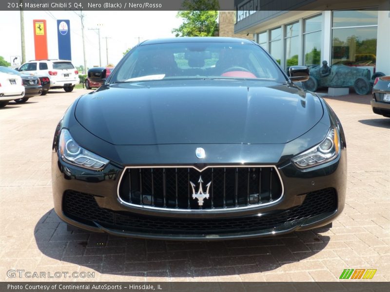 Nero (Black) / Nero/Rosso 2014 Maserati Ghibli S Q4