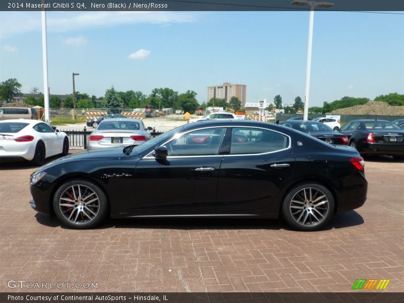 Nero (Black) / Nero/Rosso 2014 Maserati Ghibli S Q4