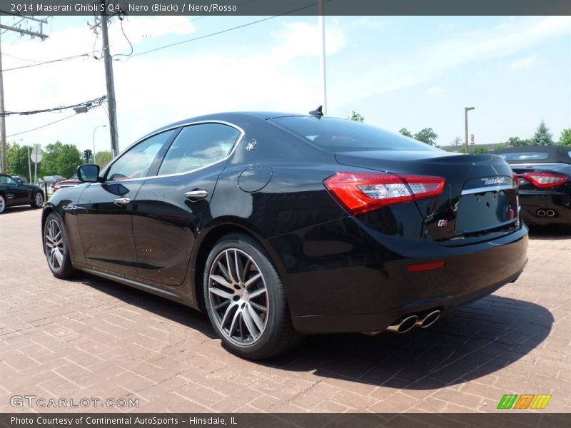 Nero (Black) / Nero/Rosso 2014 Maserati Ghibli S Q4