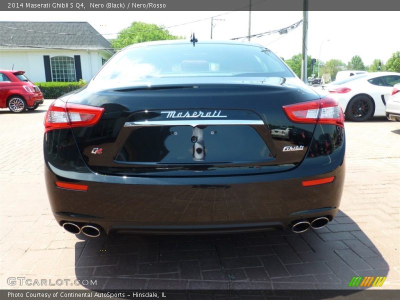 Nero (Black) / Nero/Rosso 2014 Maserati Ghibli S Q4