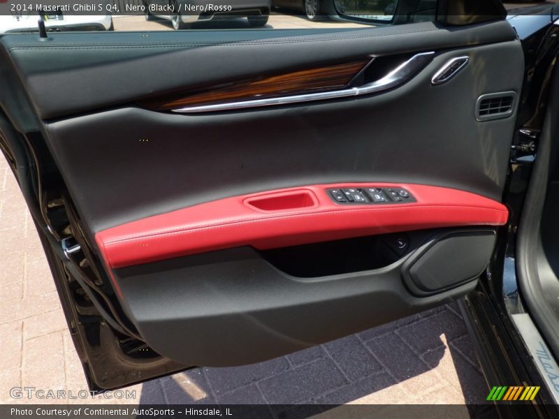Nero (Black) / Nero/Rosso 2014 Maserati Ghibli S Q4