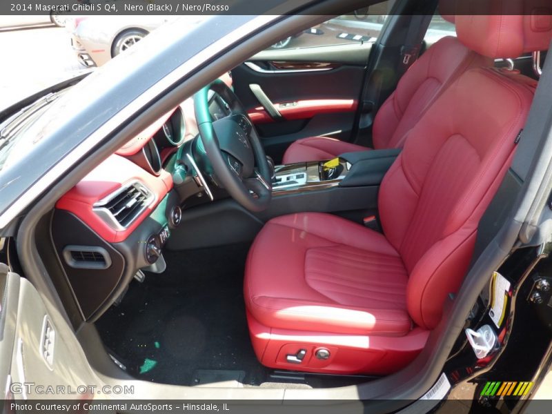 Nero (Black) / Nero/Rosso 2014 Maserati Ghibli S Q4