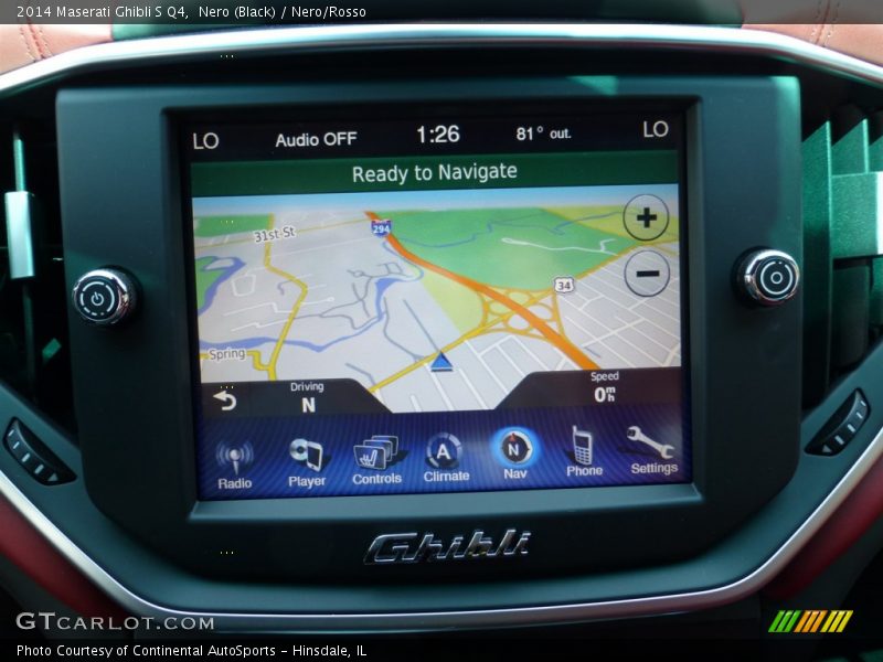 Nero (Black) / Nero/Rosso 2014 Maserati Ghibli S Q4
