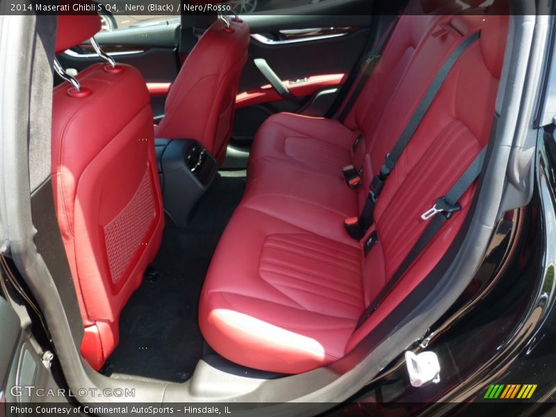 Nero (Black) / Nero/Rosso 2014 Maserati Ghibli S Q4